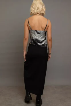 Daisy Street Midi Skirt With Bows-Women Partywear | Skirts