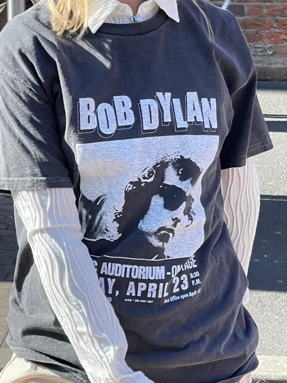 Daisy Street Bob Dylan Women's Tyler Tee-Women Band Tees | T-Shirts