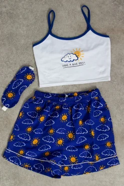 Daisy Street Cami Pyjama Set-Women Hoodies & Sweatshirts
