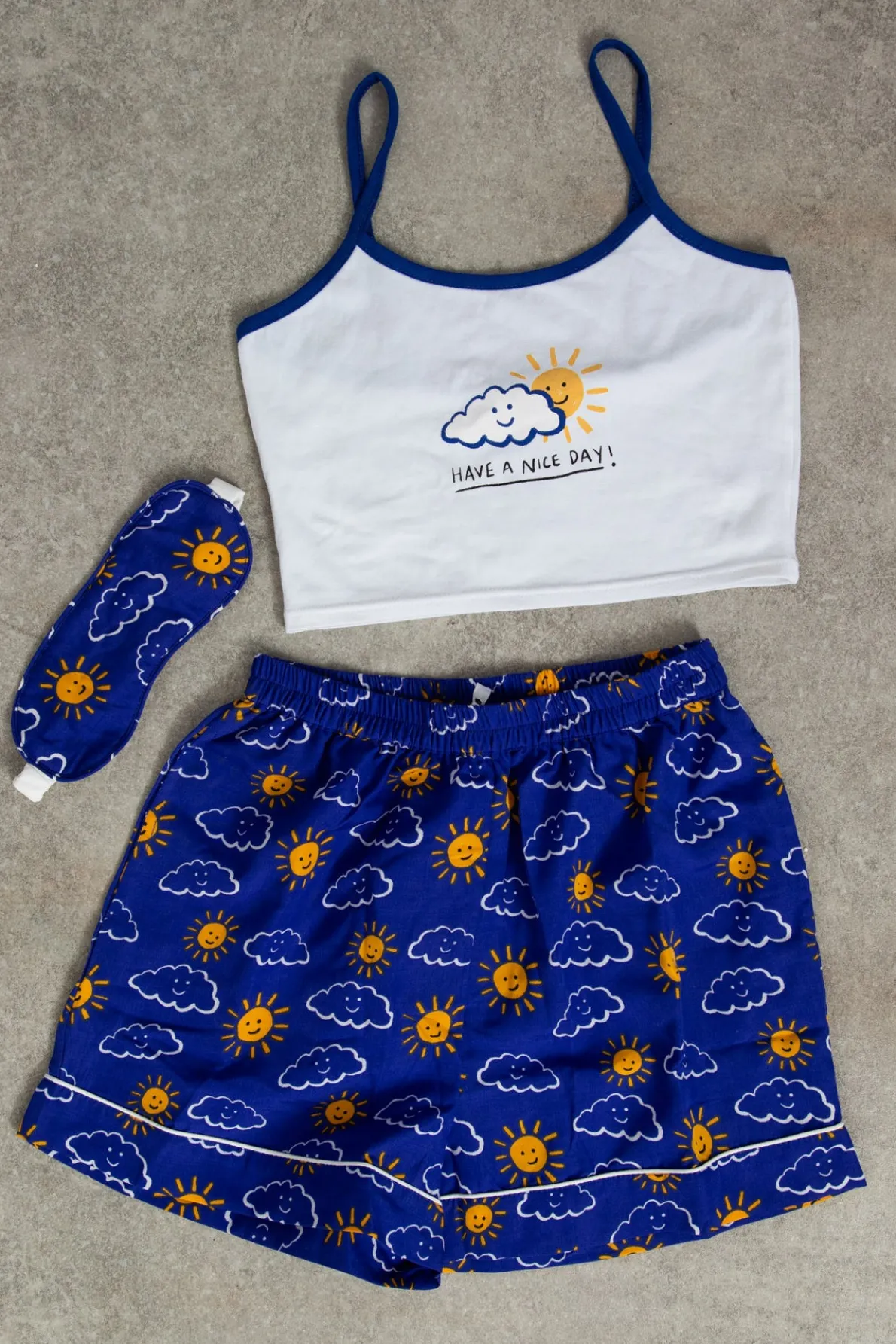 Daisy Street Cami Pyjama Set-Women Hoodies & Sweatshirts