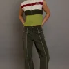 Daisy Street Cord Flared Trousers-Women Trousers
