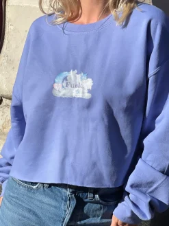 Daisy Street Cute as F*ck Cropped Sweat-Women Hoodies & Sweatshirts