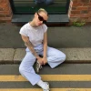 Daisy Street Drawstring Wide Leg Trousers In-Women Trousers