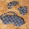 Daisy Street Eye Mask Comb And Scrunchie Set- Accessories