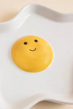 Daisy Street Fried Egg Trinket Tray- Accessories | Homeware