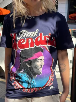 Daisy Street Jimi Hendrix Tyler Tee-Women Band Tees | T-Shirts