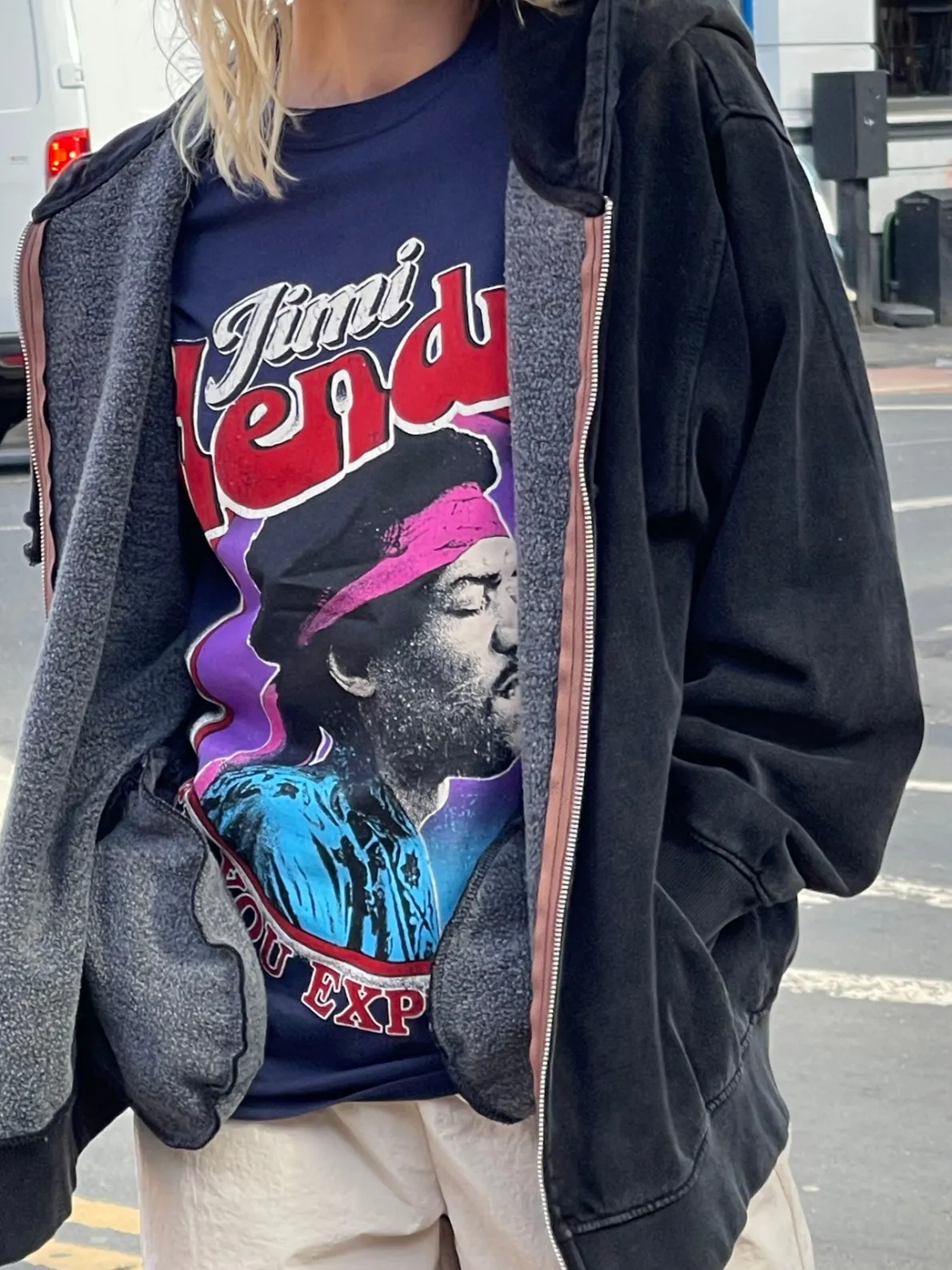 Daisy Street Jimi Hendrix Tyler Tee-Women Band Tees | T-Shirts
