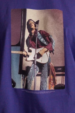Daisy Street Licensed Jimi Hendrix T-Shirt-Women Band Tees | T-Shirts