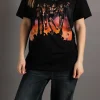 Daisy Street Licensed Kiss T-Shirt-Women Band Tees | T-Shirts