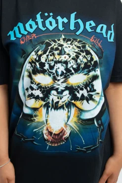 Daisy Street Licensed Motorhead T-Shirt in-Women Tops