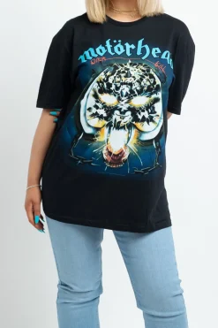 Daisy Street Licensed Motorhead T-Shirt in-Women Tops