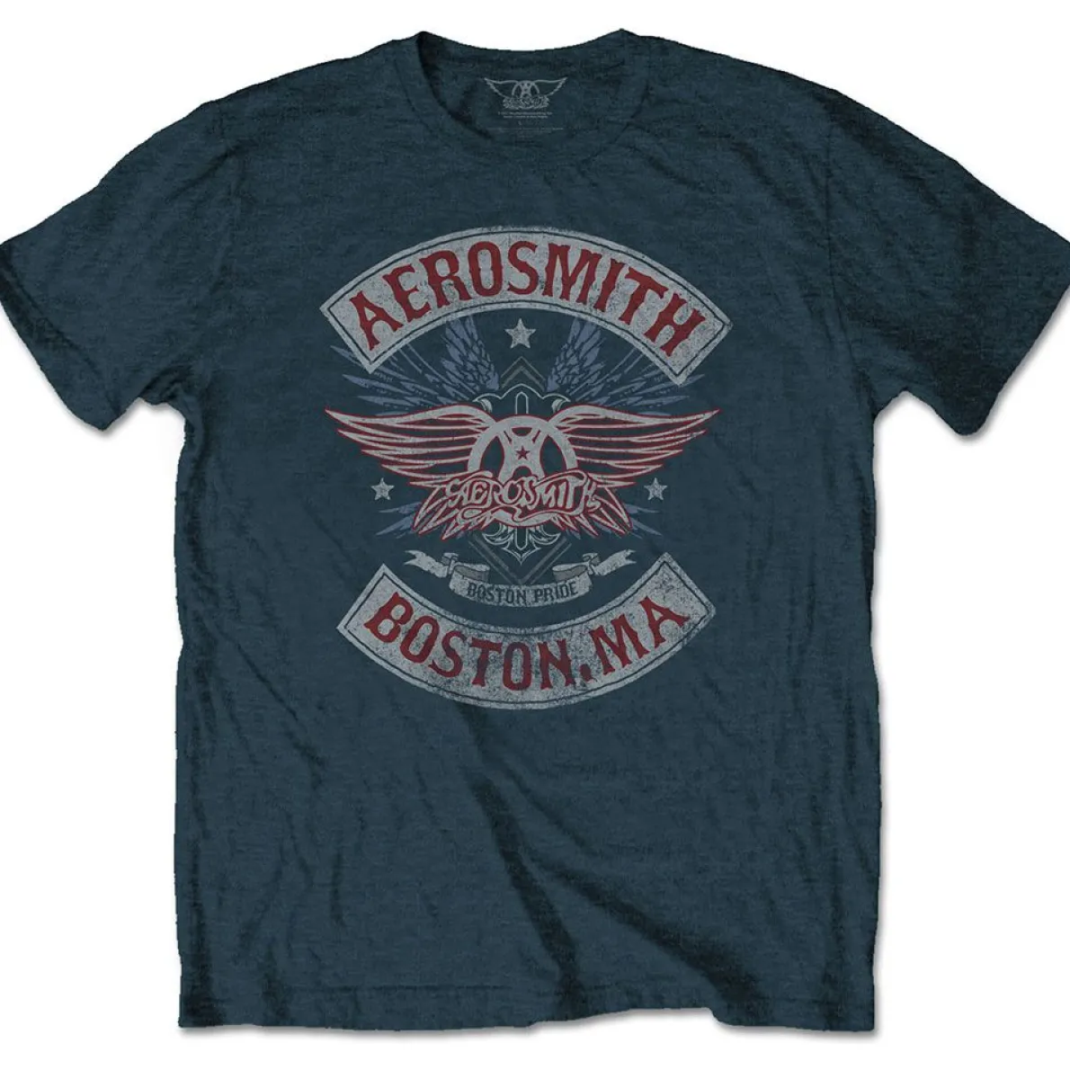 Daisy Street Licensed Relaxed T-Shirt With Aerosmith Print-Women T-Shirts