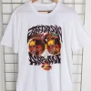 Daisy Street Licensed Relaxed T-Shirt With Jefferson Airplane Print-Women T-Shirts