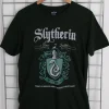 Daisy Street Licensed Relaxed T-Shirt With Harry Potter 'Slytherin' Crest Print-Women T-Shirts