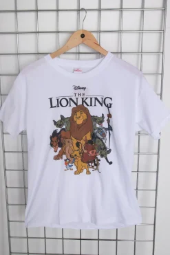 Daisy Street Licensed Relaxed T-Shirt With The Lion King Print-Women T-Shirts