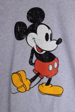 Daisy Street Licensed Relaxed T-Shirt With Mickey Mouse Print-Women T-Shirts