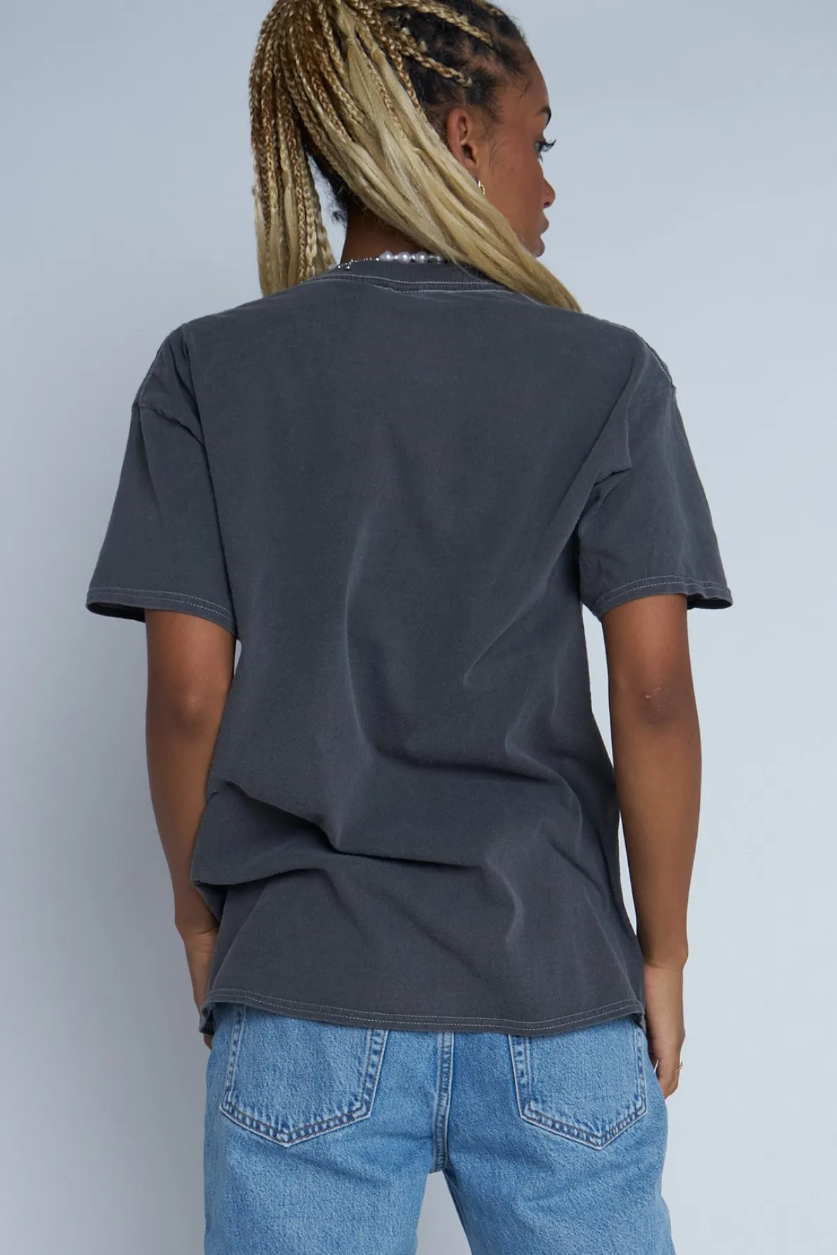 Daisy Street Licensed Relaxed T-Shirt With Ice Cube Print-Women T-Shirts