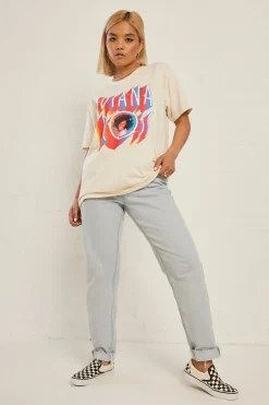 Daisy Street Licensed Relaxed Diana Ross T-Shirt-Women T-Shirts