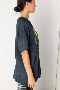 Daisy Street Licensed Relaxed T-Shirt With Nirvana Print-Women T-Shirts