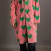 Daisy Street Longline Faux Fur Coat-Women Jackets