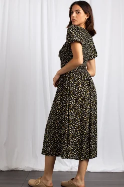 Daisy Street Midaxi Floral Dress-Women Dresses