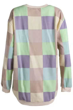 Daisy Street Patch Sweatshirt-Women Hoodies & Sweatshirts
