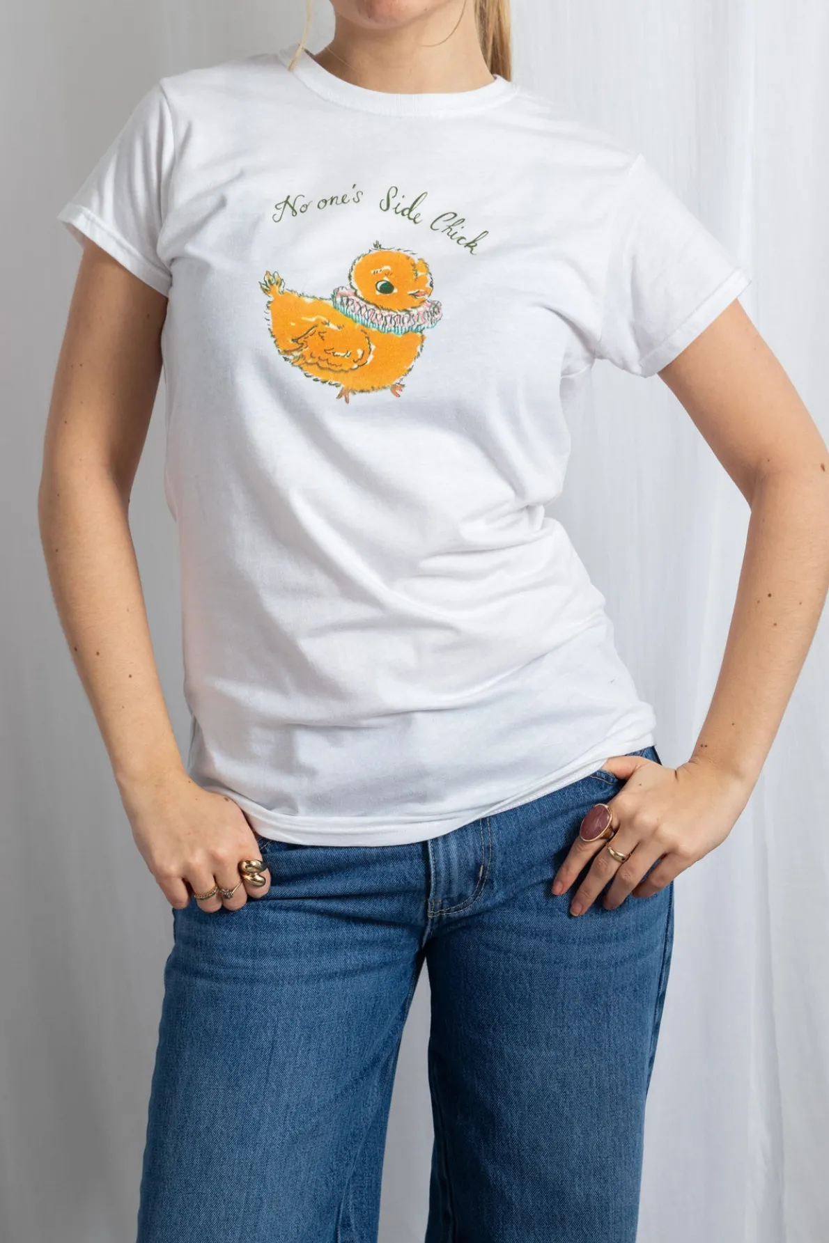 Daisy Street No One's Side Chick Tee-Women Tops | T-Shirts