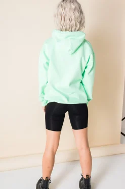 Daisy Street Oversized Hoodie with Cute as F*ck Print-Women Hoodies & Sweatshirts