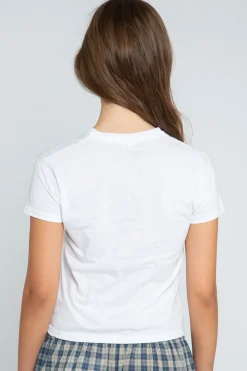Daisy Street Peggy Baby Tee-Women Tops | T-Shirts