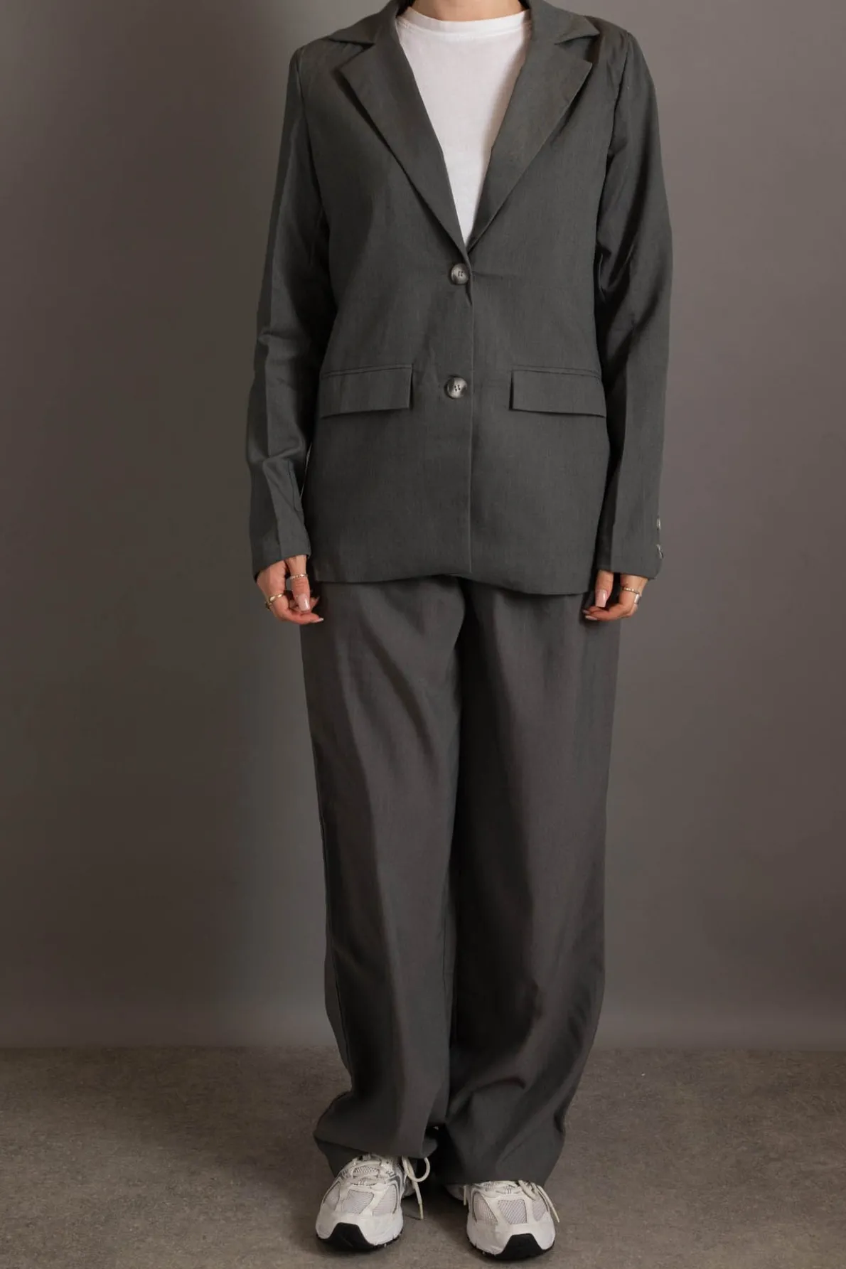 Daisy Street Plus Size Tailored Trousers Co-ord in-Women Jackets