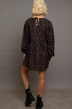 Daisy Street Raglan Mini Smock Dress-Women Dresses