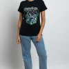 Daisy Street Regular Fit T-Shirt with Ghostbusters Graphic-Women Tops | T-Shirts
