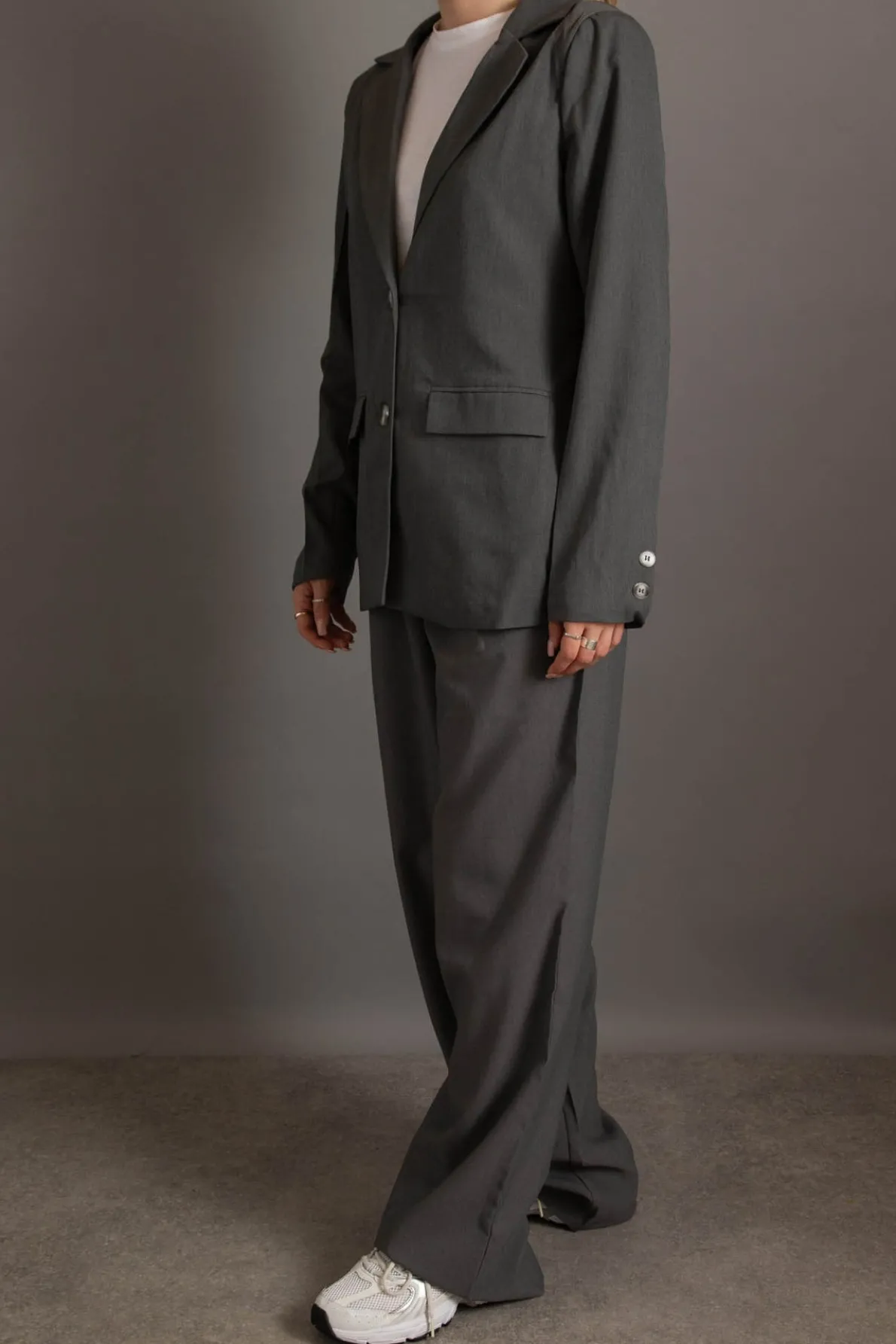 Daisy Street Relaxed Blazer Co-ord In Boyfriend Fit-Women Jackets