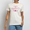 Daisy Street Relaxed T-Shirt with Milkshake Print-Women T-Shirts
