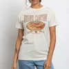 Daisy Street Relaxed T-Shirt with Grand Canyon Print-Women T-Shirts