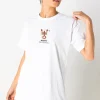 Daisy Street Relaxed T-Shirt with Scorpio Print-Women T-Shirts