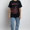 Daisy Street Relaxed T-Shirt with Friday The 13th Graphic-Women Tops | T-Shirts