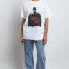 Daisy Street Relaxed T-Shirt with Friday The 13th Graphic-Women Tops | T-Shirts