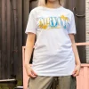 Daisy Street Relaxed T-Shirt with Nirvana All Apologies Print-Women Tops | T-Shirts