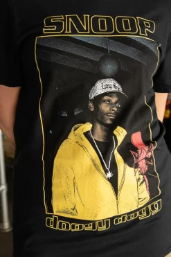 Daisy Street Relaxed T-Shirt with Snoop Dogg Print-Women Band Tees | T-Shirts