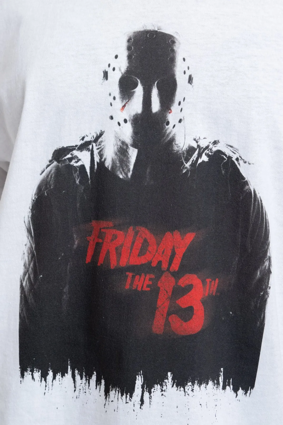 Daisy Street Relaxed T-Shirt with Friday The 13th Graphic-Women Tops | T-Shirts