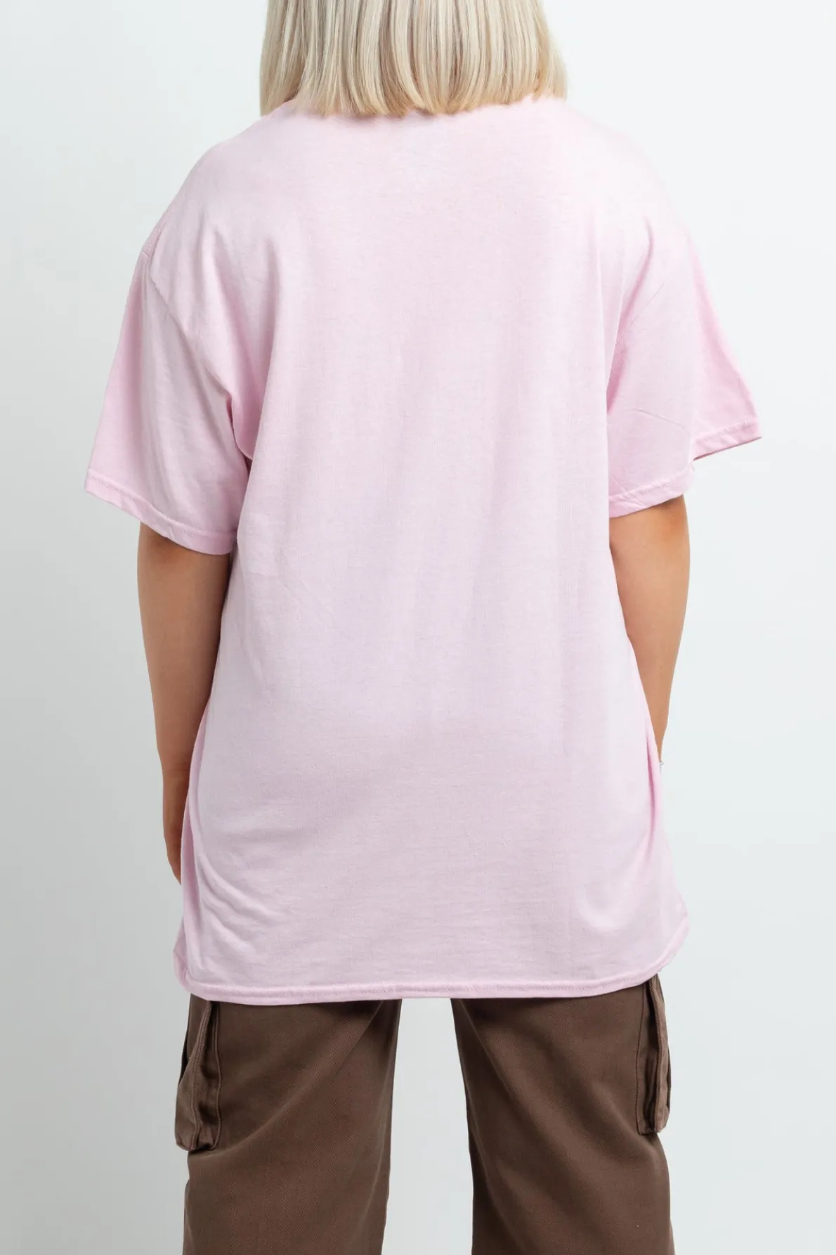 Daisy Street Relaxed T-Shirt with Wildlands Print-Women T-Shirts
