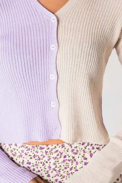 Daisy Street 90's Cropped Cardigan in-Women Cardigans