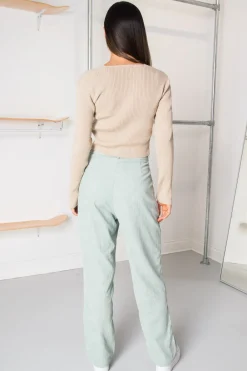 Daisy Street 90's Cropped Cardigan in-Women Cardigans