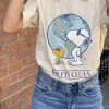Daisy Street Snoopy Peanuts Tee-Women T-Shirts