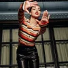 Daisy Street Stripe 90's Knit Cardigan-Women Tops | Hoodies & Sweatshirts