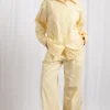 Daisy Street Stripe Trousers With Elasticated Waistband-Women Trousers