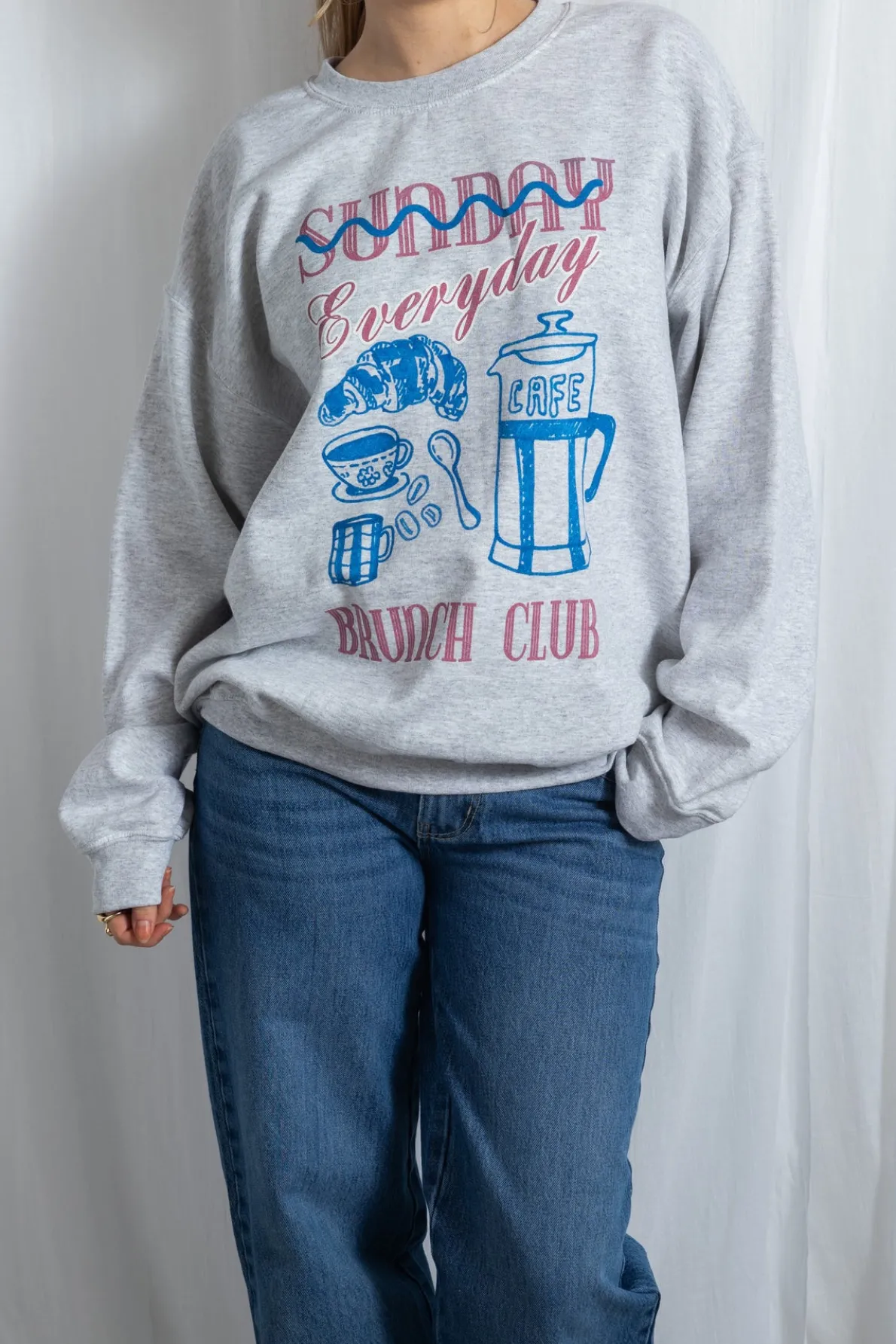 Daisy Street Sunday Brunch Club Sweat-Women Hoodies & Sweatshirts