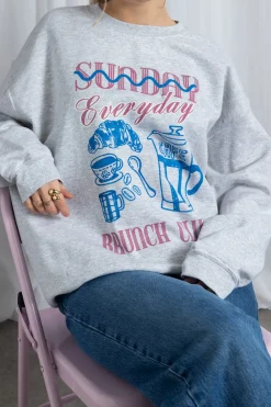 Daisy Street Sunday Brunch Club Sweat-Women Hoodies & Sweatshirts