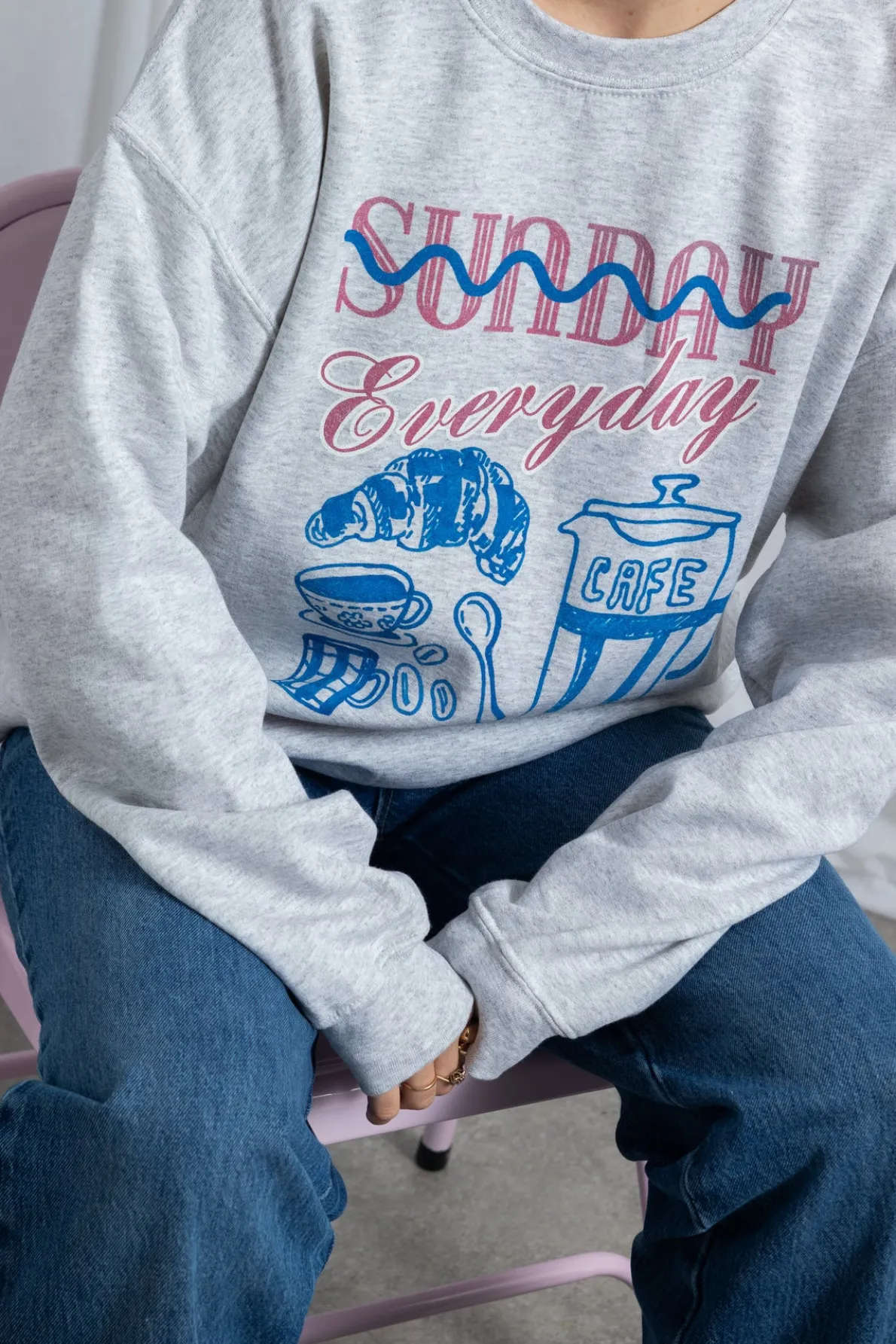 Daisy Street Sunday Brunch Club Sweat-Women Hoodies & Sweatshirts